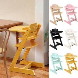 Chaise de salle à manger réglable pour bébé chaise de bureau pour enfant modèle de meubles décor
