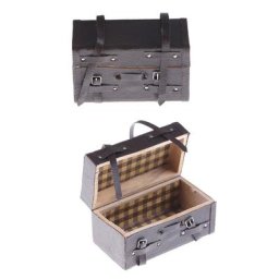 Mini Valise Miniature de Maison de Course Décor de Coffre PoinPetite Boîte à Bijoux Sac à Main