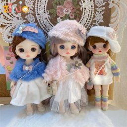 BJD Butter Princess fur s Up Munecas Jouets pour enfants Poupées pour filles Multi-joint Cadeau