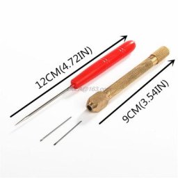 Kit de péage pour cheveux de poupées de 0 6/0 8 mm porte-outil pour racine de cheveux à faire