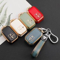 Housse de protection de clé de voiture à 2 boutons pour Suzuki Ertiga Swift 2017 Wagon R protection