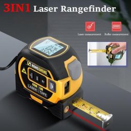 Ruban à mesurer laser infrarouge télémètre règle électronique intelligente de haute précision
