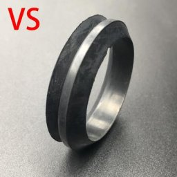 Joint torique en caoutchouc Nitrile noir arbre rotatif joint d'étanchéité à l'eau V VS-10 VS-12