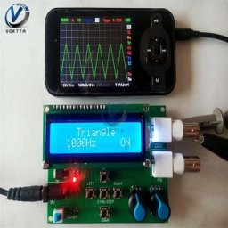 DDS fonction générateur de Signal sinus carré sciure Triangle générateur d'onde 1602 numérique LCD
