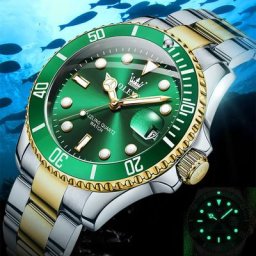 Top Marque Montre pour hommes Mode montre homme Montre de luxe en acier inoxydable pour hommes