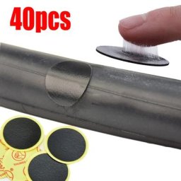 Outil de réparation de pneus de vélo 40 pièces Protection des pneus sans colle adhésif séchage