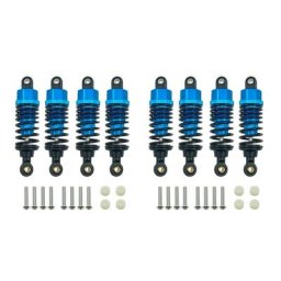 8 pièces en alliage d'aluminium amortisseurs ensemble pour Tamiya TT-01 TT01 TT-02 TT02 1/10 RC
