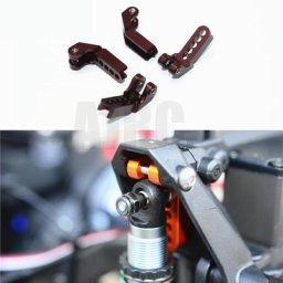 TRAXXAS – support hydraulique réglable avant et arrière en alliage d'aluminium support de