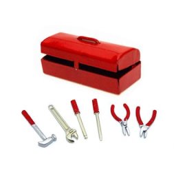 RC inoler 1:10 accessoires Mini marteau boîte à outils pour TRX-4 Tamiya CC01 Axial SCX10 D90 D110