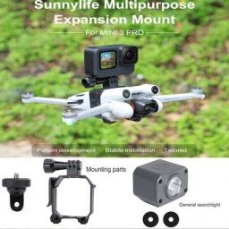 Support d'adaptateur d'extension pour DJI MINI 3 PRO accessoire supérieur de caméra de sport