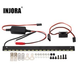 INJORA-Lampes de toit super lumineuses pour voiture RC 18LED 192mm 1/7 1/8 UDR ARRMA MOJAVE