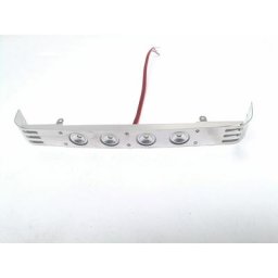 Lumière de pare-soleil LED en métal yeux d'ange mise à niveau pour camion 1/14 Tamiya RC remorque