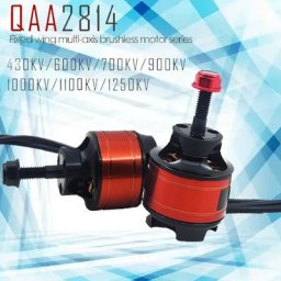 QX-MOTOR 2814 Moteur Brushless avec hélice pliable pour avion RC Partner-OO