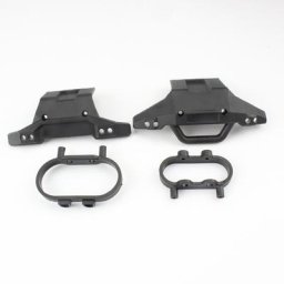 Ensemble de pare-chocs avant et arrière pour Wltoys pièces de rechange accessoires de voiture RC
