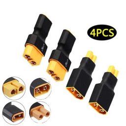 Adaptateur mâle et femelle pour batterie au lithium prise de conversion pour importateur RC 4