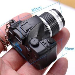 Porte-clés de jouet de simulation d'appareil photo LED clignotant pour enfants jouet d'appareil