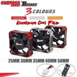 Ventilateur de refroidissement en aluminium pour voiture RC 25mm 30mm 35mm 40mm 50mm
