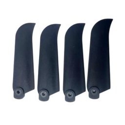 Pales de rotor arrière en plastique pour hélicoptère Trex 500 2 paires