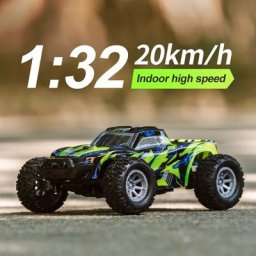 Mini voiture RC avec lumières LED à grande vitesse pour enfants véhicule de course tout-terrain