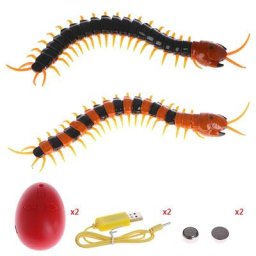 Jouets amusants pour enfants télécommande Animal en forme de Centipede farces effrayantes cadeau