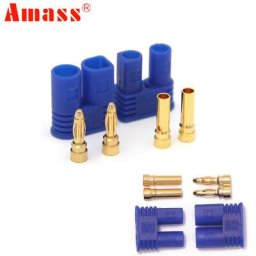 Kit de Connecteurs de Batterie Amass EC2 EC3 EC5 Mâle Femelle 2.0mm 3.5mm 5.0mm Gels Plaqués Or