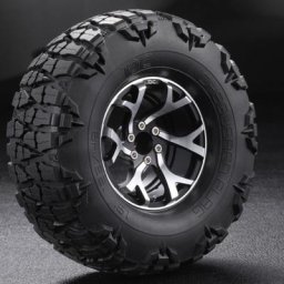 Pneus tout-terrain en caoutchouc butyle pour voiture RC Axial SCX10 iii accessoires de pièces