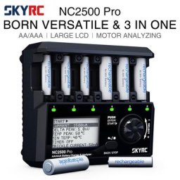 SKYRC-Chargeur de Batterie Intelligent NC2500 Pro Nilaissée NiCd LCD pour AA AAA Rechargeable