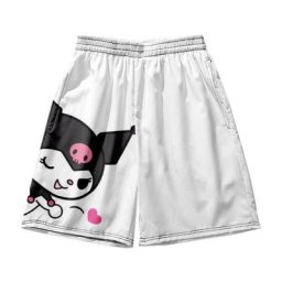 Sanrio Kuromi – short de plage My Melody pour hommes et femmes vêtement de plage Style mignon