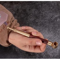 Pipe à fumer en métal de Style chinois accessoires pour fumer collection et cadeau