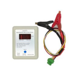 Compteur milliohm de haute précision 4 fils Ohmmètre ligne de fil poignées Ecting Low Micro
