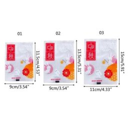 Sachet plastique pour gâteaux 100 pièces motif lapin plus épais biscuits alimentaires fermeture