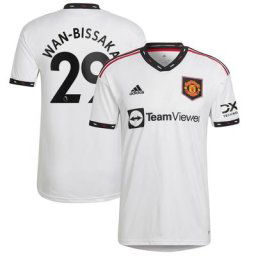 Maillot Extérieur de Manchester United 2022-23 avec flocage Wan-Bissaka 29