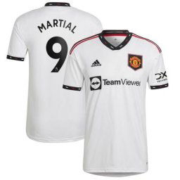 Maillot Extérieur de Manchester United 2022-23 avec flocage Martial 9
