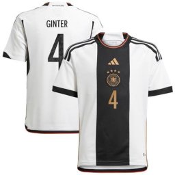 Maillot Allemagne Domicile - Enfants avec flocage Ginter 4