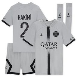 Kit PSG Jordan Extérieur Stadium 22/23 - Jeune Enfant avec flocage Hakimi 2