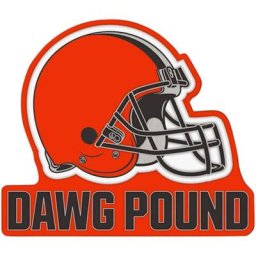 Badge à pin Cleveland Browns