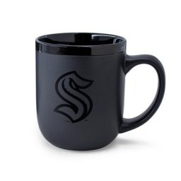 Tasse en céramique noire Pingouins de Pittsburgh 17 oz
