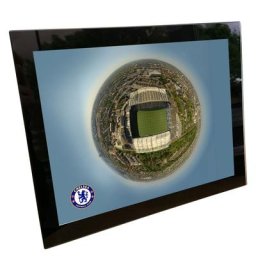 Cadre en verre pour stade aérien Chelsea - 8 x 6 pouces