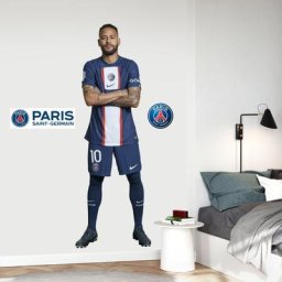 Sticker mural PSG Neymar Jr- Taille réelle