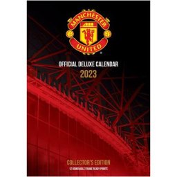 Calendrier officiel de luxe Manchester United 2023 A3