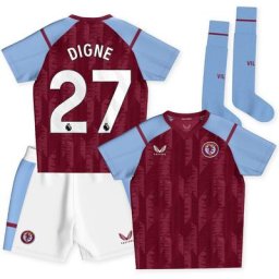 Aston Villa Castore Home Infant Kit 2023-24 avec impression Digne 27