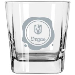 Chevaliers d'or de Vegas 14 oz. Tampon Frost Verre Old Fashioned