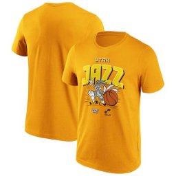 T-Shirt Utah Jazz Looney Tunes Bugs Bunny Graphique - Homme