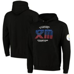 Sweat Capuche VIP Mitchell & Ness Rings des Pittsburgh Steelers - Hommes