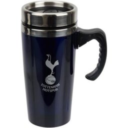 Tottenham Hotspur Tasse de voyage avec anse en acier inoxydable