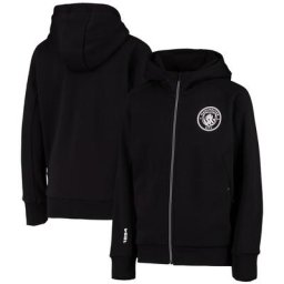 Sweat capuche Manchester City Mono Logo Raglan - Noir - Enfant