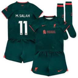 Kit Liverpool Third Stadium 22/23 - Jeune Enfant avec flocage M.Salah 11