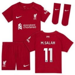 Kit Liverpool Domicile Stadium 22/23 - Bébé avec flocage M.Salah 11