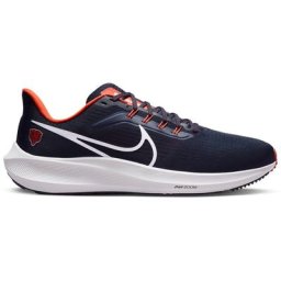 Chaussure de course unisexe Nike Chicago Bears Zoom Pegasus 39 bleu marine