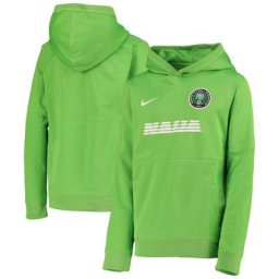 Sweat capuche Nigeria Travel - Vert - Enfant